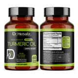 Turmeric Oil Capsules 1600mg, Curcuma Longa, Turmerones | Antioxidant Compounds | 60 Halal Softgels view 4