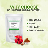 Hibiscus Powder 200g — Single-Ingredient Hibiscus Flower | A Natural Source of Vitamin C | Halal, No Fillers view 7