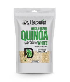 Quinoa 400g — Chenopodium Quinoa | Gluten-Free Plant Protein & Fiber | Halal