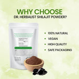 Shilajit Powder 200g — Single-Ingredient Purified Himalayan Shilajit | Energy & Vitality | Halal, No Fillers view 6