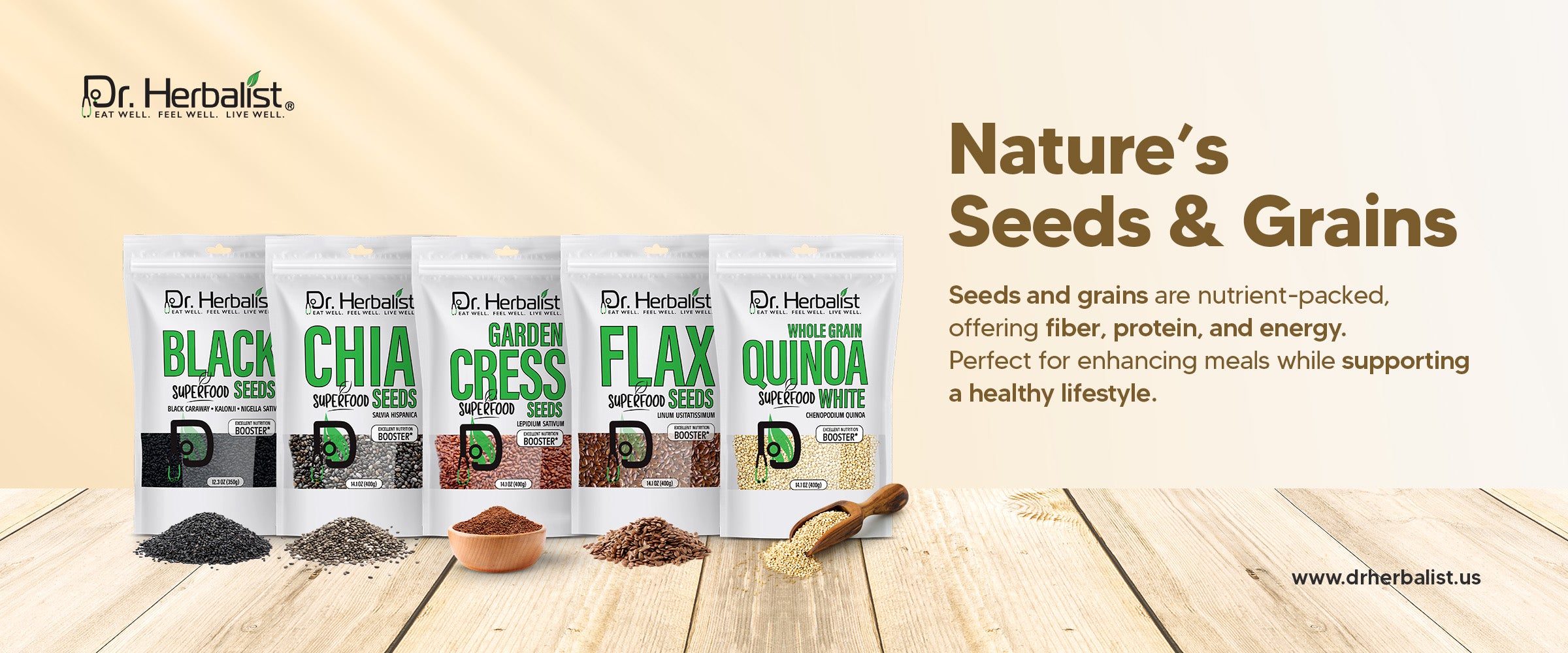 Seeds & Grains - Dr. Herbalist